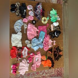 Build A Bear Bundle Clothing and Accessories